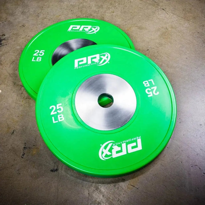 PRx Color Elite Competition Plates (Pair) Weights PRX 25 LB