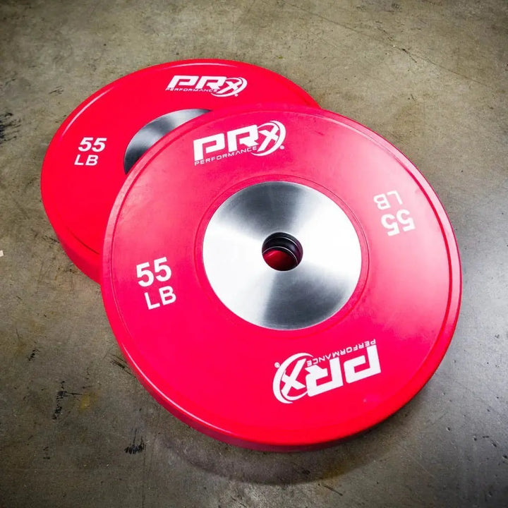 PRx Color Elite Competition Plates (Pair) Weights PRX 55 LB