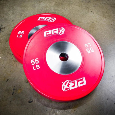 PRx Color Elite Competition Plates (Pair) Weights PRX 55 LB