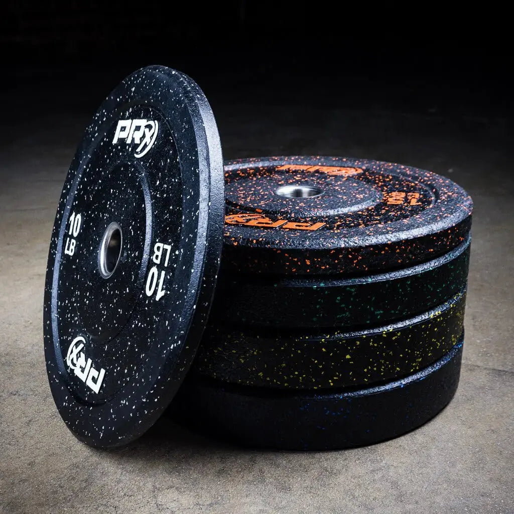 PRx Color Fleck Bumper Plates (Pair) Weights PRX