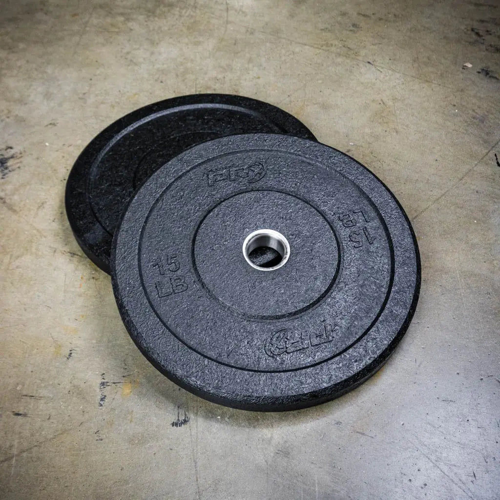 PRx Crumb Rubber Bumper Plates (Pair) Weights PRX 15 LB