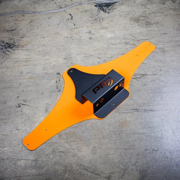 PRx Spotter Arm Storage Strength PRX Orange Backer Plate