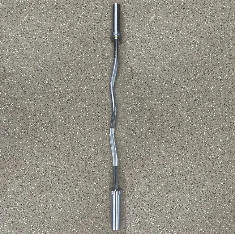 Select Fitness Olympic EZ Curl Bar Weights Select Fitness