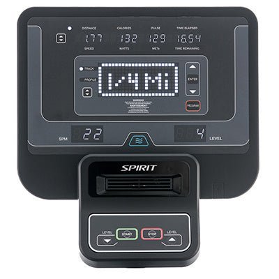 Spirit Fitness CRS800S Light Commercial Recumbent Stepper Commercial Spirit Fitness