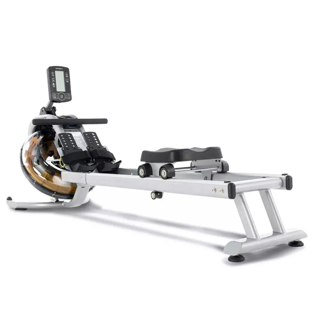 Spirit Fitness CRSW800H20 Light Commercial Water Rower Rowing Machine Cardio Spirit Fitness