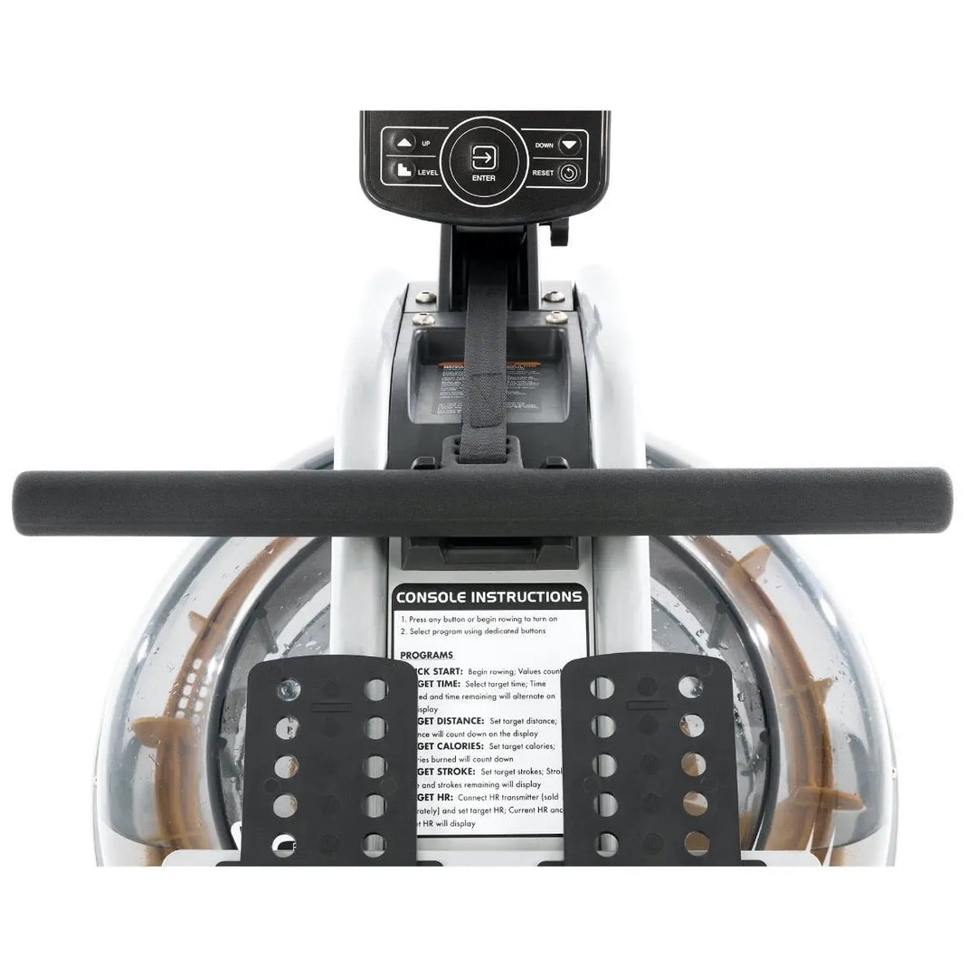 Spirit Fitness CRSW800H20 Light Commercial Water Rower Rowing Machine Cardio Spirit Fitness