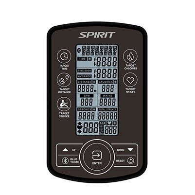 Spirit Fitness CRW900 Commercial Rower Rowing Machine Commercial Spirit Fitness