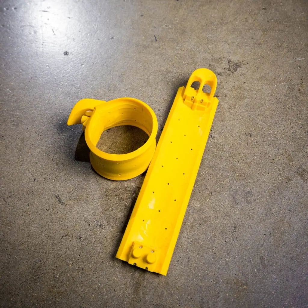 Talon™ Barbell Collars Strength &amp; Conditioning PRX Yellow (Pair)