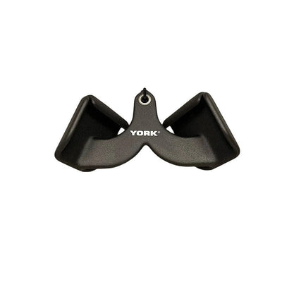 York 12" Power Narrow Grip Pronated Cable Attachment Strength York Barbell