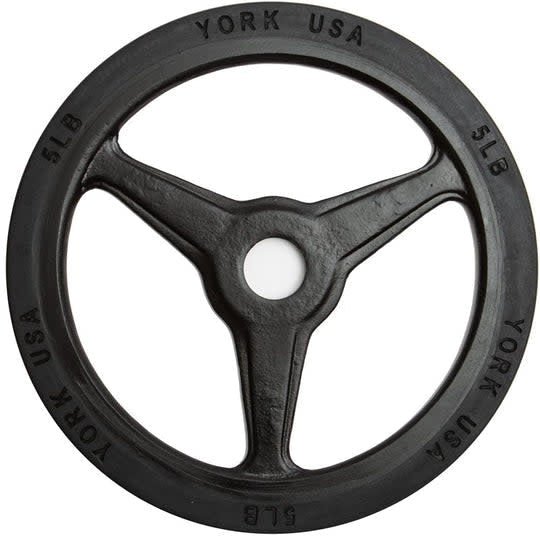 York Bumper Grip Plates Weights York Barbell 5lb