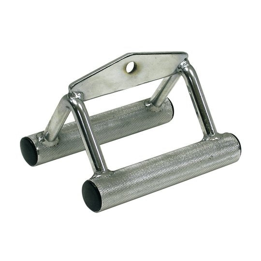 York Double D Chinning Triangle, Chrome Strength York Barbell   