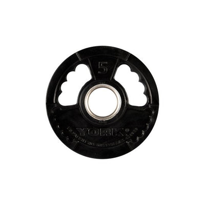 York G2 Thin Line Rubber Olympic Plates Weights York Barbell