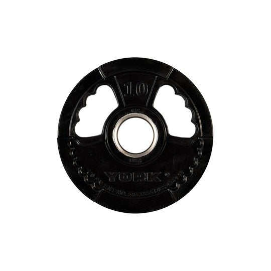 York G2 Thin Line Rubber Olympic Plates Weights York Barbell