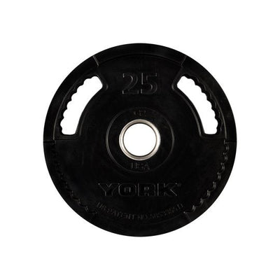 York G2 Thin Line Rubber Olympic Plates Weights York Barbell
