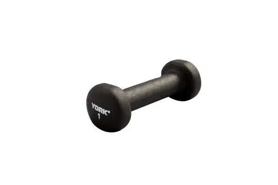 York Hex Neoprene Dumbbell Weights York Barbell 1LB