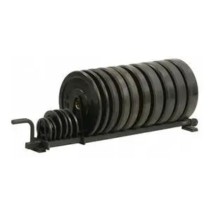 York Horizontal Weight Plate Rack - Full Set Storage York Barbell