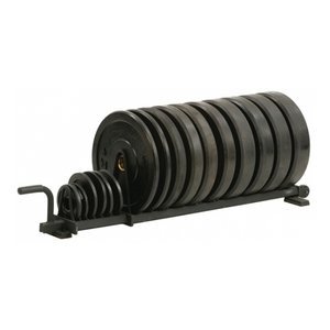 York Horizontal Weight Plate Rack - Full Set Storage York Barbell