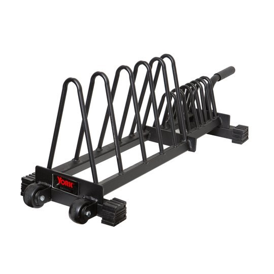 York Horizontal Weight Plate Rack - Half Set Storage York Barbell