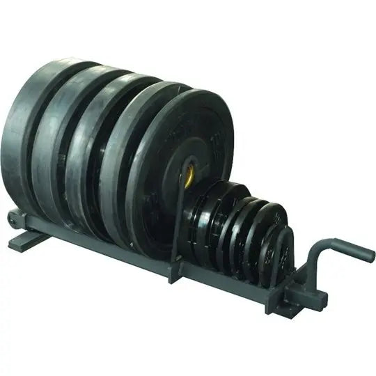 York Horizontal Weight Plate Rack - Half Set Storage York Barbell
