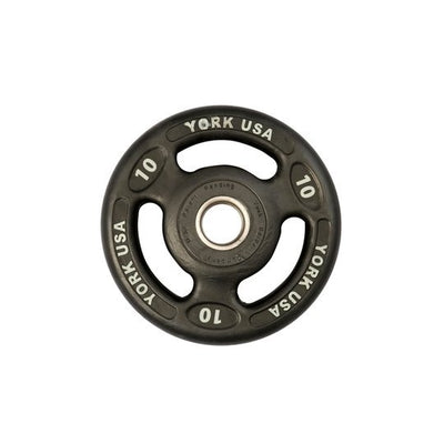 York ISO Grip Urethane Encased Olympic Plates Weights York Barbell