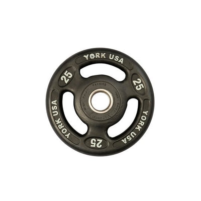 York ISO Grip Urethane Encased Olympic Plates Weights York Barbell