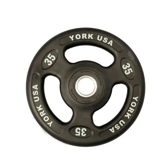York ISO Grip Urethane Encased Olympic Plates Weights York Barbell