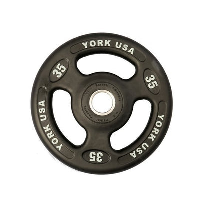 York ISO Grip Urethane Encased Olympic Plates Weights York Barbell
