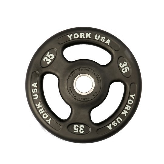York ISO Grip Urethane Encased Olympic Plates Weights York Barbell