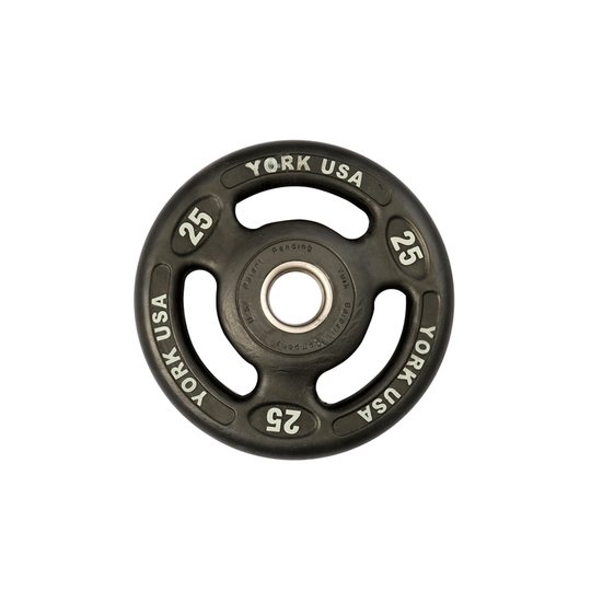 York ISO Grip Urethane Encased Olympic Plates Weights York Barbell   