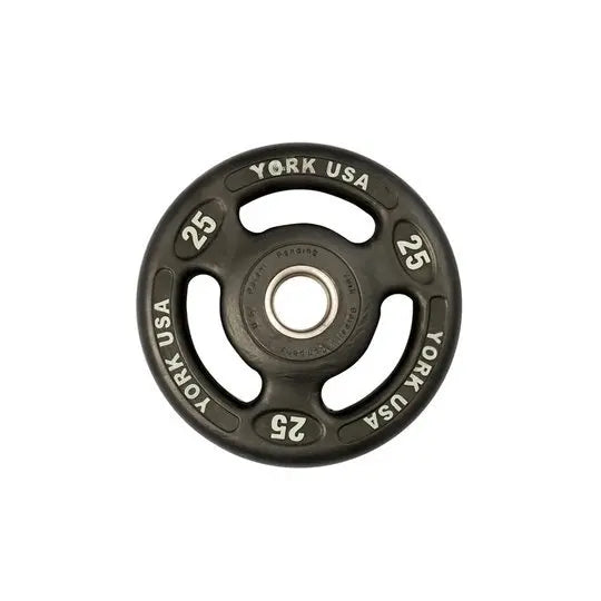 York ISO Grip Urethane Encased Olympic Plates Weights York Barbell