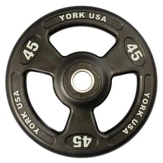 York ISO Grip Urethane Encased Olympic Plates Weights York Barbell