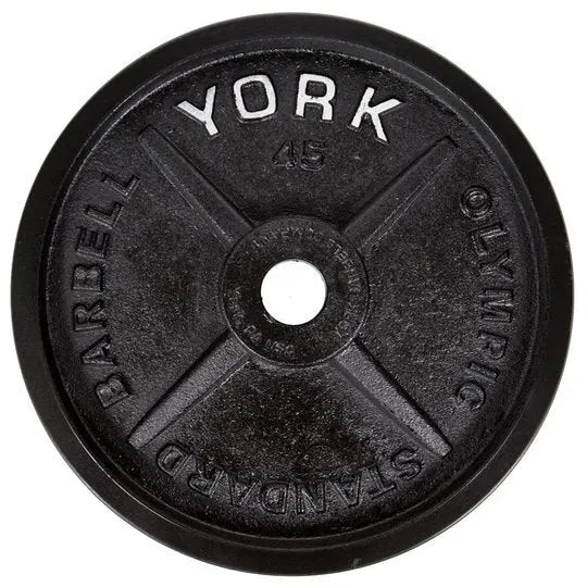York Legacy Precision Milled Olympic Plates Weights York Barbell