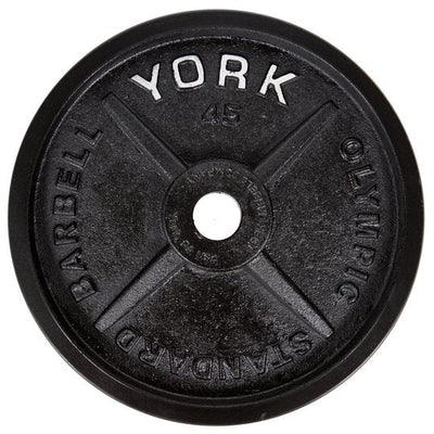 York Legacy Precision Milled Olympic Plates Weights York Barbell
