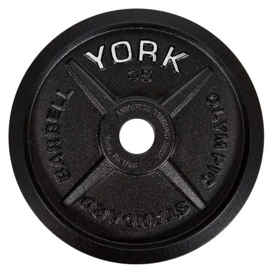York Legacy Precision Milled Olympic Plates Weights York Barbell