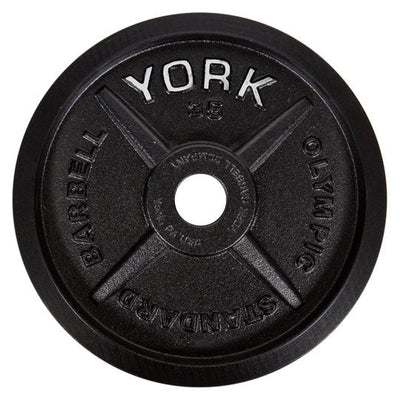 York Legacy Precision Milled Olympic Plates Weights York Barbell