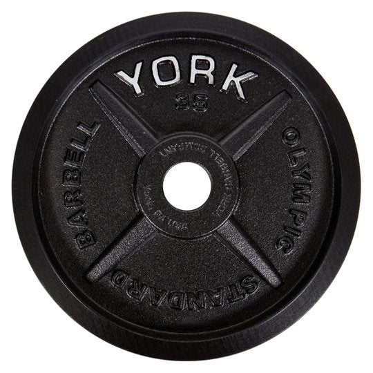 York Legacy Precision Milled Olympic Plates Weights York Barbell