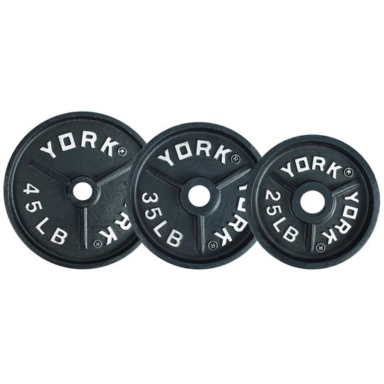 York Olympic Plates - Deep Dish Weights York Barbell