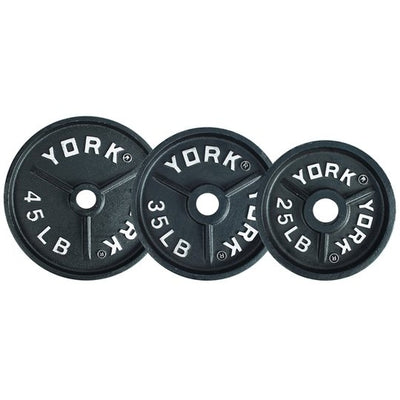 York Olympic Plates - Deep Dish Weights York Barbell
