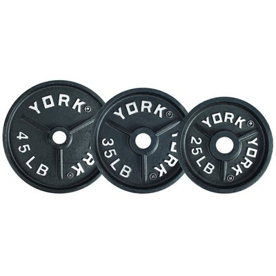 York Olympic Plates - Deep Dish Weights York Barbell   