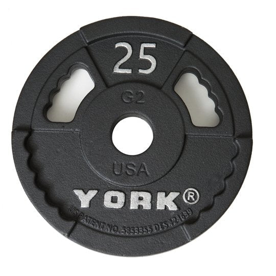 York Olympic Plates - G2 Cast Weights York Barbell