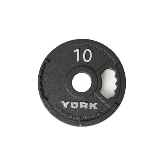 York Olympic Plates - G2 Cast Weights York Barbell
