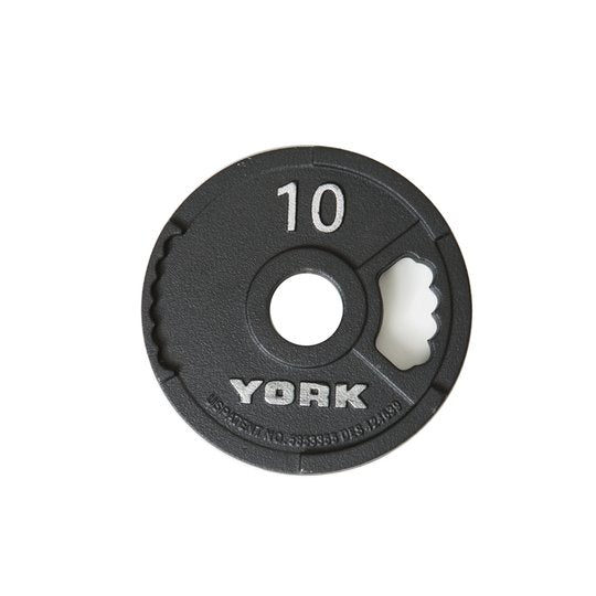 York Olympic Plates - G2 Cast Weights York Barbell