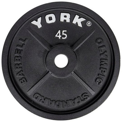 York Olympic Plates - Standard Weights York Barbell   