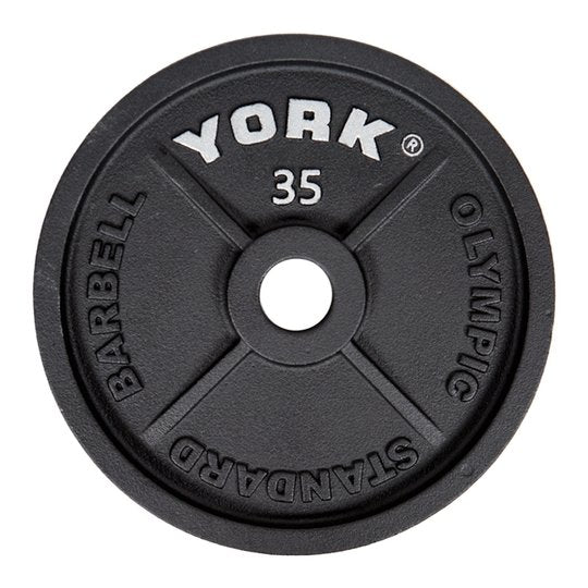 York Olympic Plates - Standard Weights York Barbell   