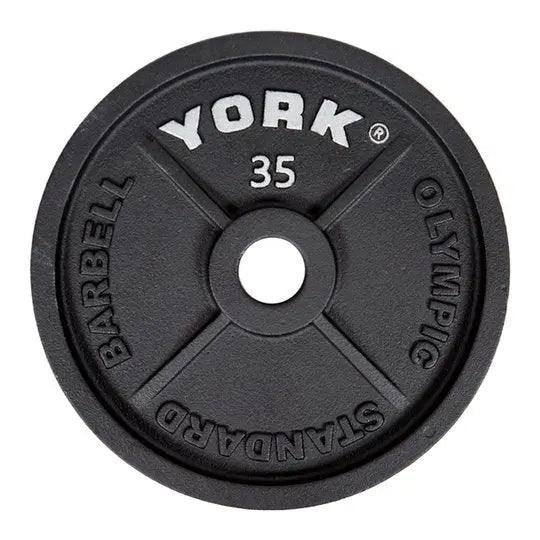 York Olympic Plates - Standard Weights York Barbell
