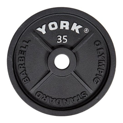 York Olympic Plates - Standard Weights York Barbell