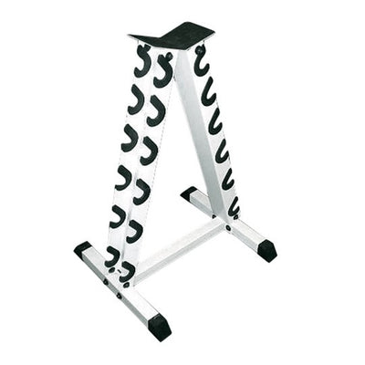 York Pro Series Vertical Dumbbell Rack - White Storage York Barbell