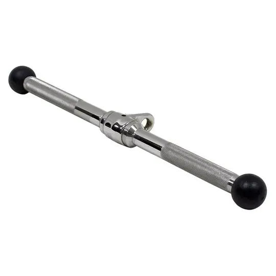York Revolving Straight Bar (Swivel) - 18" Strength York Barbell
