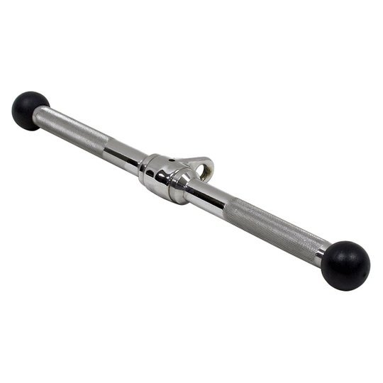 York Revolving Straight Bar (Swivel) - 18" Strength York Barbell