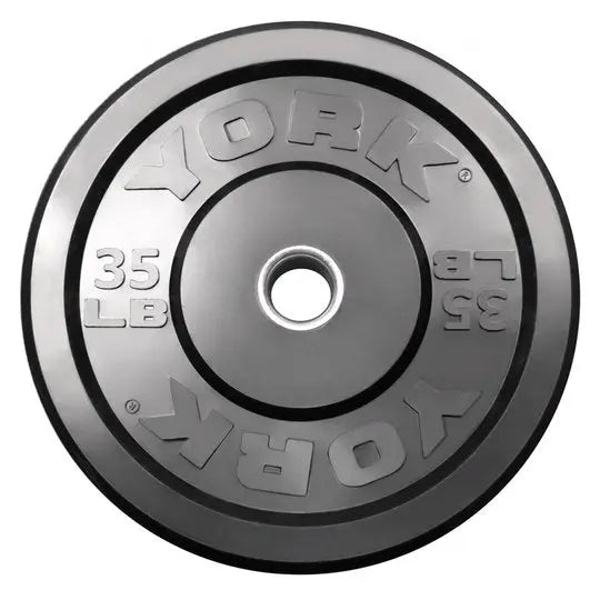 York Rubber Training Bumper Plate Weights York Barbell